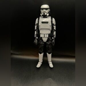 Hasbro Star Wars Imperial Patrol Trooper 80251 Black White Articulated 12”